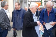 CDU Infostand in der Johann-Philipp-Palm-Straße